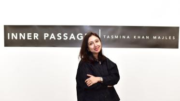 Ink, charcoal, and watercolours: Inner Passages by Tasmina Khan Majles