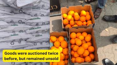 Ctg customs to auction 177 tonnes of milk powder, ginger, orange