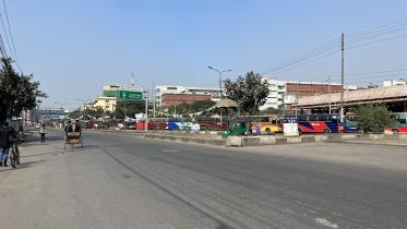 Dhaka Quiet on Polls Day