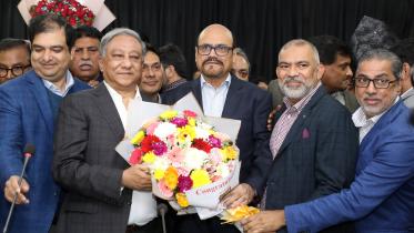 Youth and Sports Nazmul Hassan Papon first day at office
