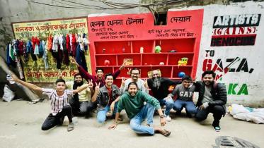 The wall of joy: Morshed Mishu's toy-filled mission