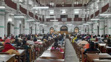 image of admission test exam hall 