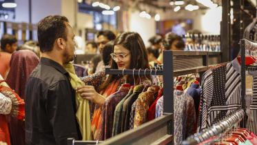 Bangladesh's biggest shopping festival begins as Eid nears