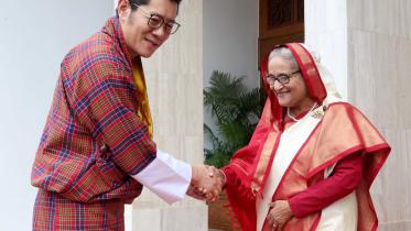 PM Sheikh Hasina & Bhutanese King Jigme Khesar Namgyel Wangchuck