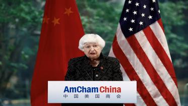 Janet Yellen's visit to China 