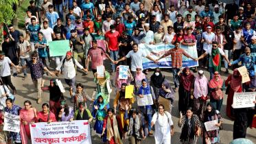 Quota protest