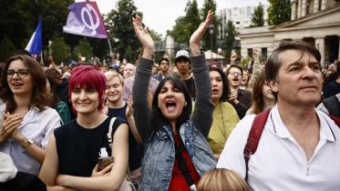 French elections leftist alliance victory