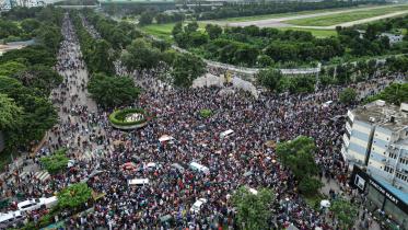 The fall of Sheikh Hasina