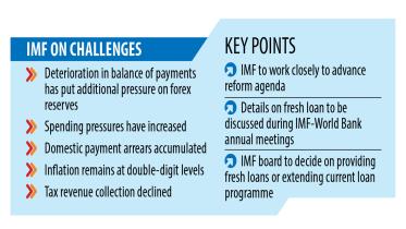 IMF reaffirms support in fighting economic challenges