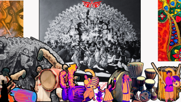 The blissful sounds of Puja 