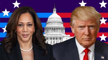 Trump-Harris election tie scenario