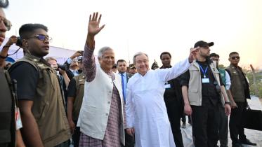 Muhammad Yunus & Antonio Guterres Cox’s Bazar visit
