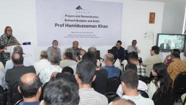 In remembrance of a sculptor of freedom: Hamiduzzaman Khan