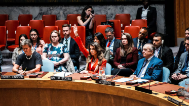 US vetoes UN ceasefire resolution on Gaza