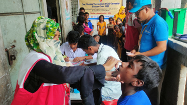 Oral Cholera vaccine in Bhasan char
