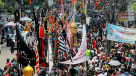 Old Dhaka remains the heart of the heritage of Ashura. Photo: Mehedi Hasan