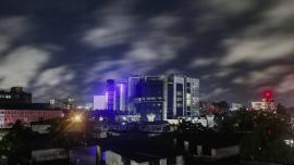 Cityscape at night  
