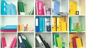 bookshelves