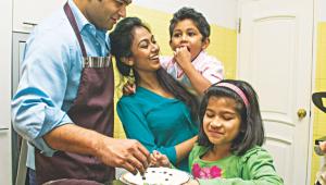 Family kitchen