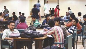 Students at private university