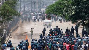 Bangladesh student protests and government crackdown