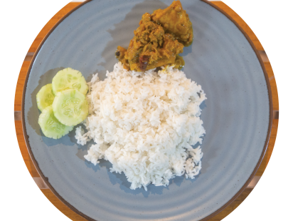 Rice and curry