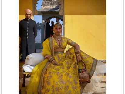 Masaba Gupta as Sabyasachi’s muse