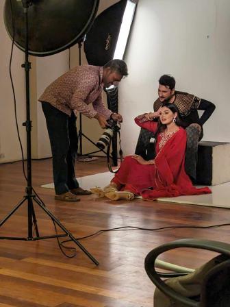 Ananta Jalil, Barsha spend time at The Daily Star