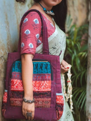 Finding beauty in forgotten garment industry scraps