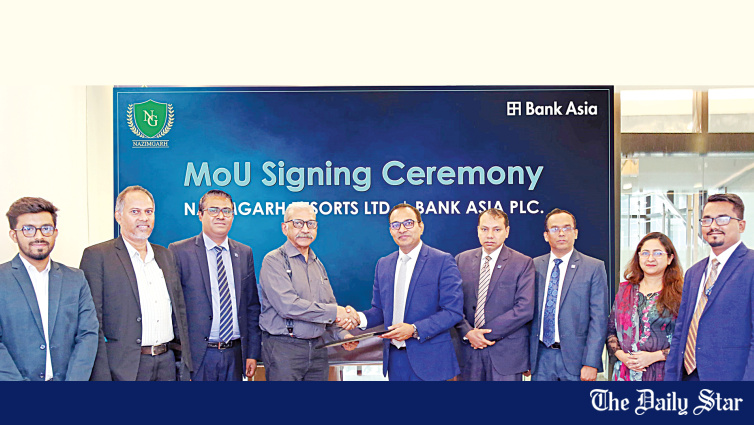 Bank Asia cardholders to enjoy discounts at Nazimgarh Resorts