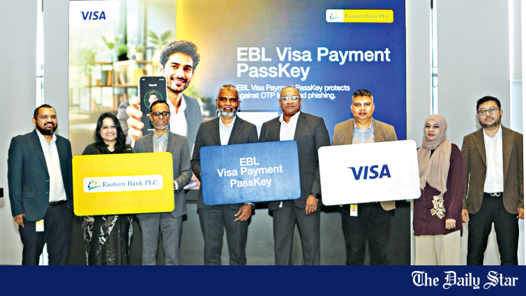 Eastern Bank launches Visa Payment Passkey