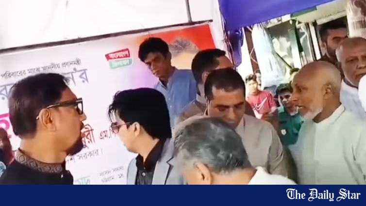 Finance minister, mayor, MPs unhurt after crowded stage collapses in Chattogram