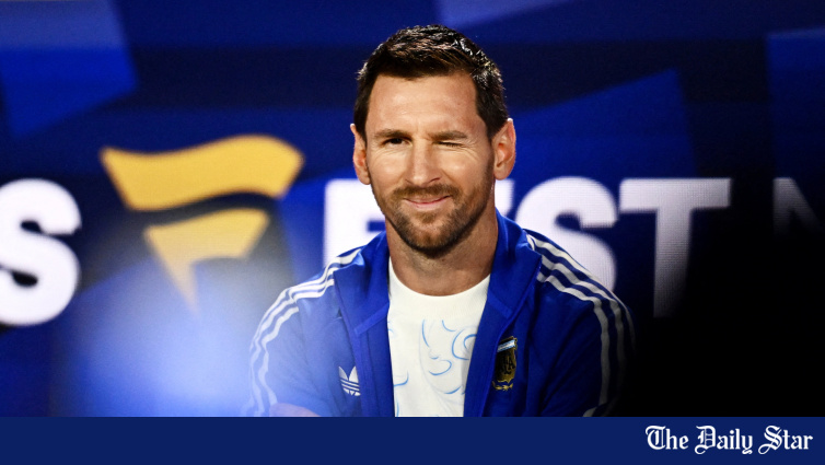 Spain's gamble: no man-marker on Messi — photo: thedailystar.net