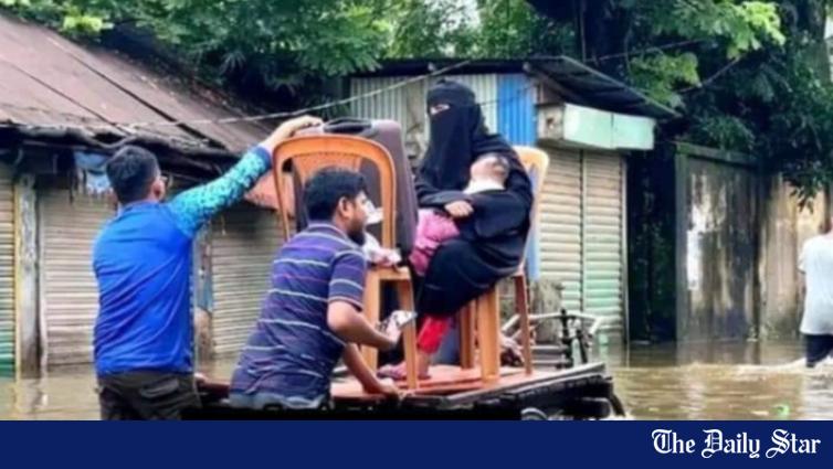 Flood crisis worsens in Feni, Cumilla, Noakhali, Sylhet