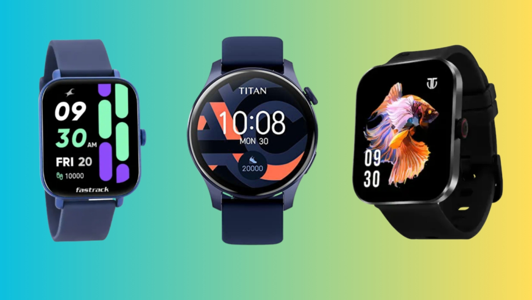 Titan fastrack smart watch new arrivals